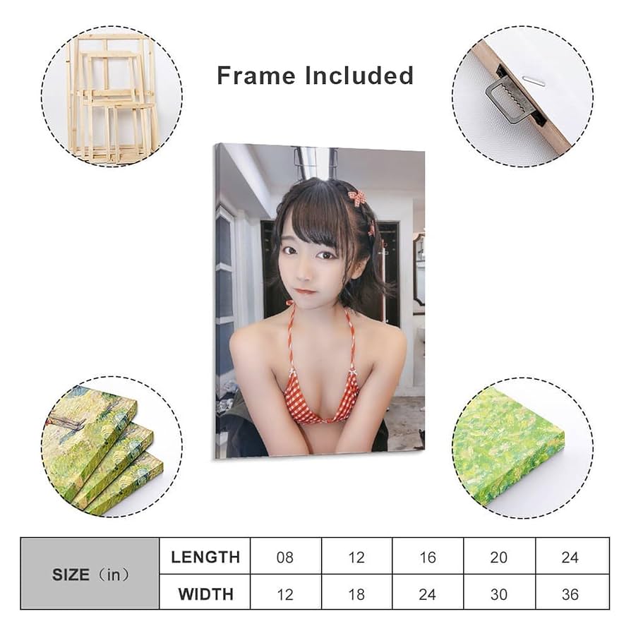 キャンバスプリントア－ト　裸婦 Amazon.co.jp: KPLUNDO 聖母マリア ウォールアート キャンバス